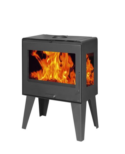 Hoşseven 5071-L Şömine Soba | 10 kW Yan Camlı Isıtıcı