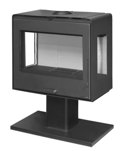 Hoşseven 5071-P Şömine Soba | 10 kW Yan Camlı Isıtıcı