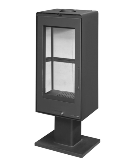 Hoşseven 5080-P Şömine Soba | 10 kW Yan Camlı Isıtıcı